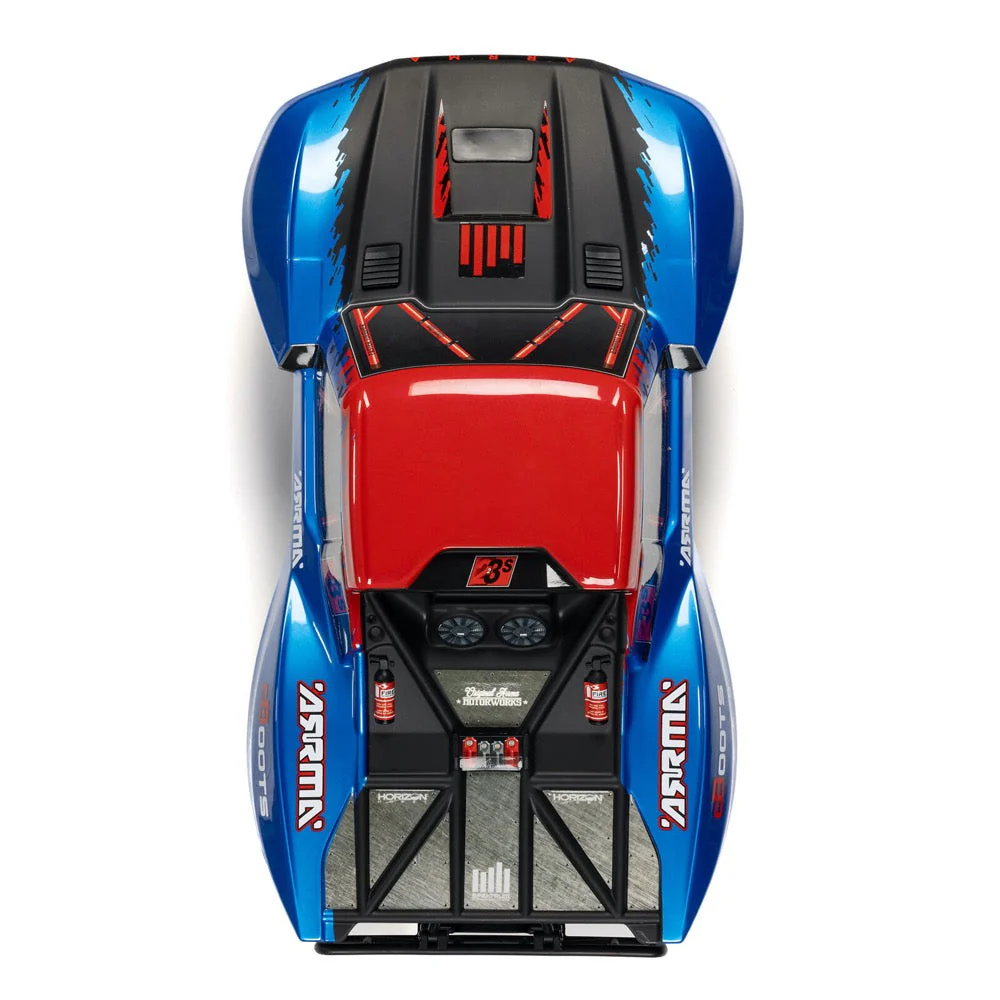 Arrma ARA3521T1 Fury 1/10 2WD 223S BLX Short Course Truck RTR Blue - Image 6