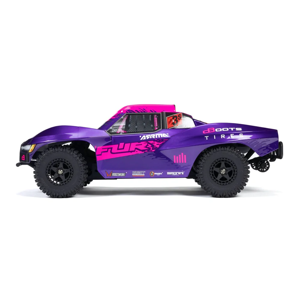 Arrma ARA3521T3 Fury 1/10 2WD 223S BLX Short Course Truck RTR Purple - Image 3