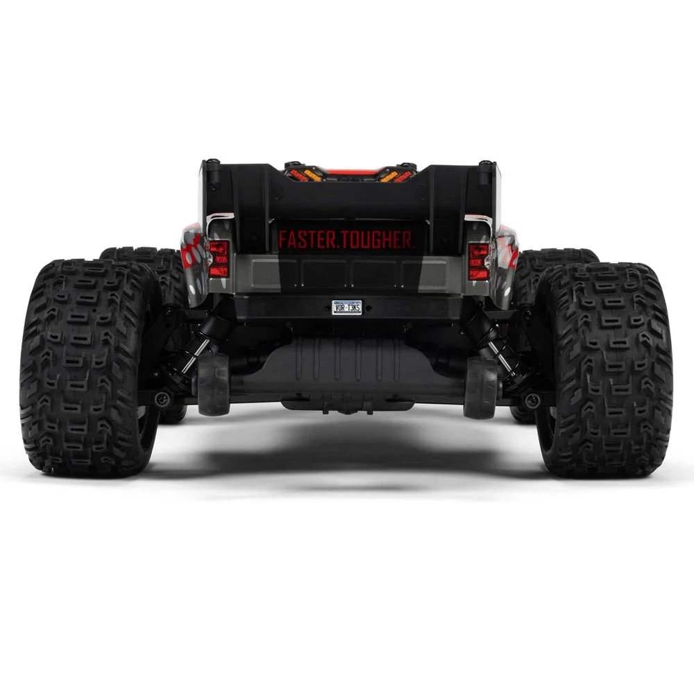 Arrma ARA4305V4T1 Vorteks V4 4X4 223S BLX Stadium Truck RTR Red - Image 4