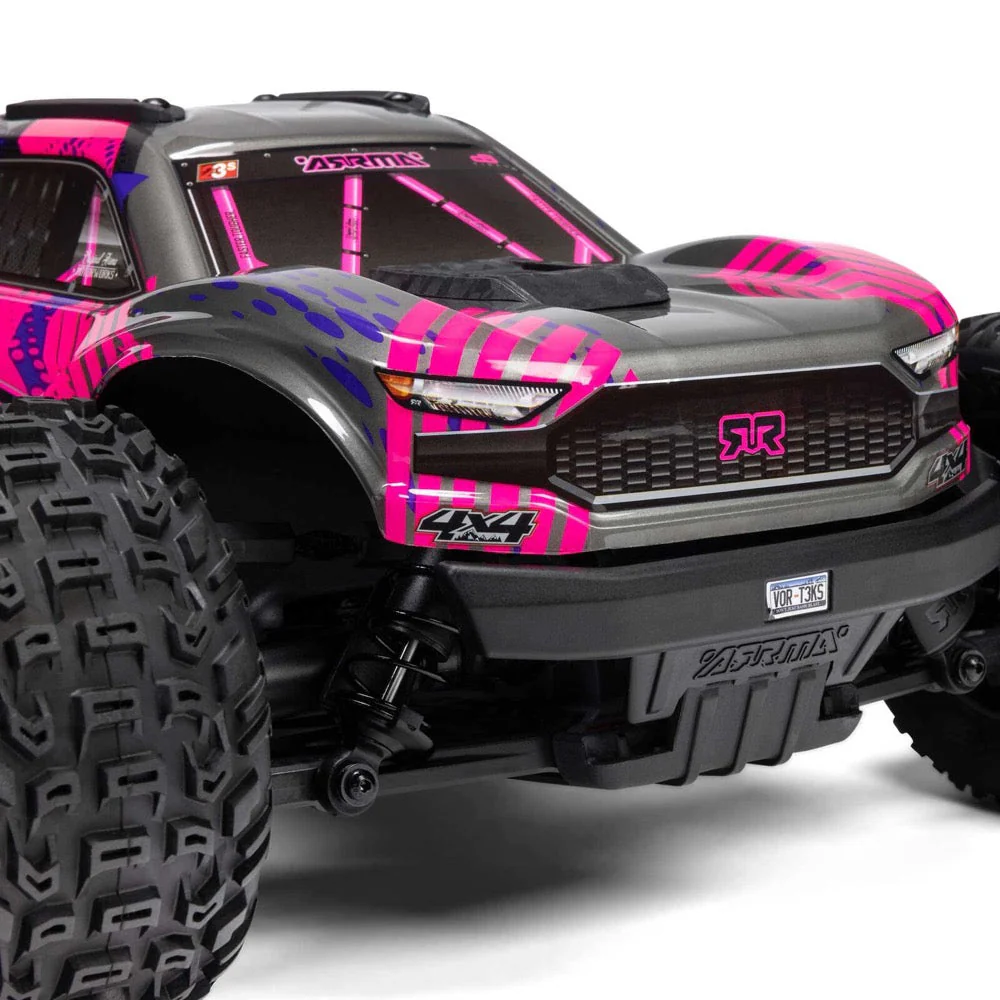 Arrma ARA4305V4T3 Vorteks V4 4X4 223S BLX Stadium Truck RTR Purple - Image 10