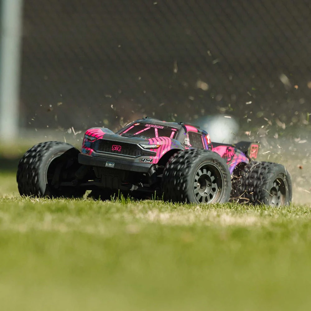 Arrma ARA4305V4T3 Vorteks V4 4X4 223S BLX Stadium Truck RTR Purple - Image 18