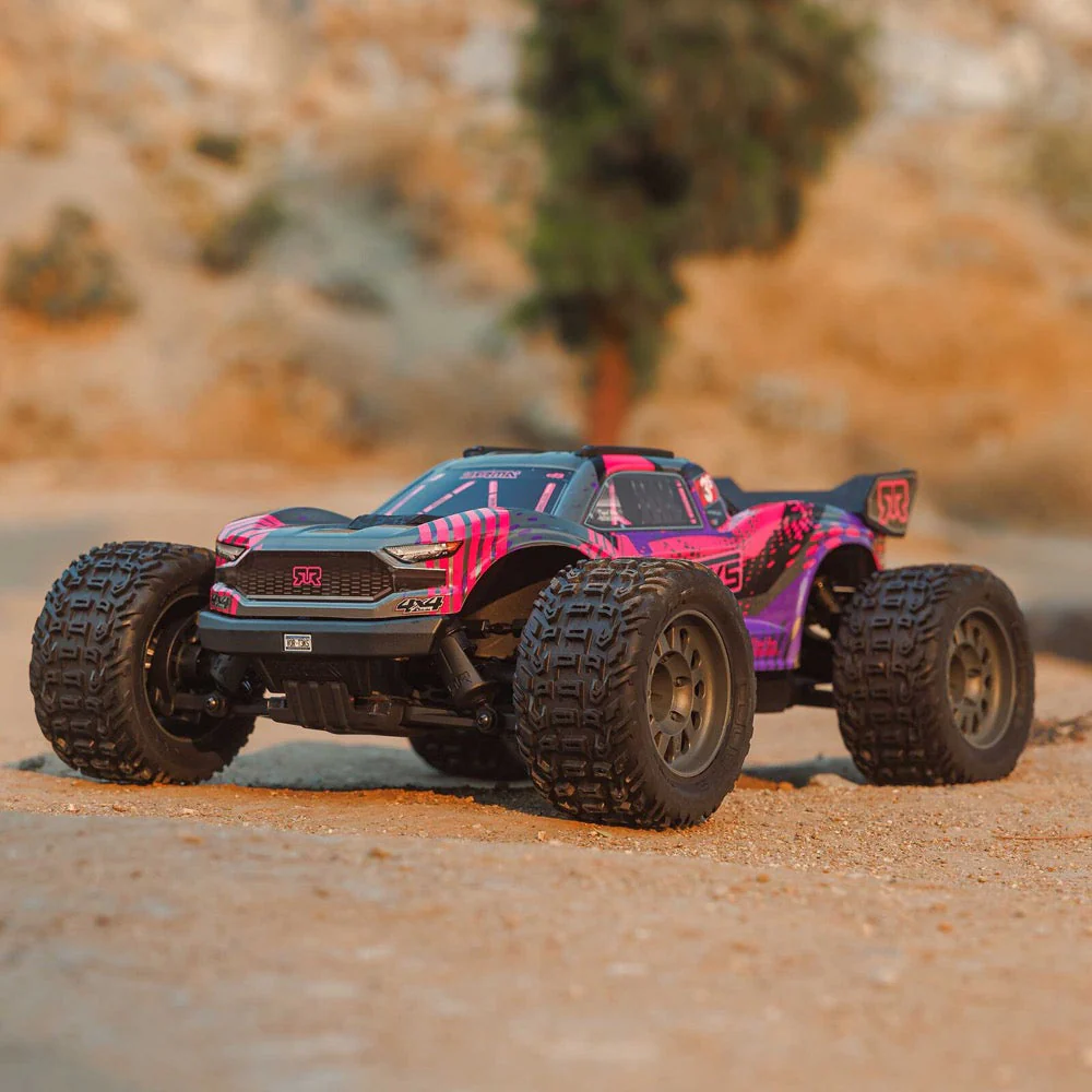 Arrma ARA4305V4T3 Vorteks V4 4X4 223S BLX Stadium Truck RTR Purple - Image 21