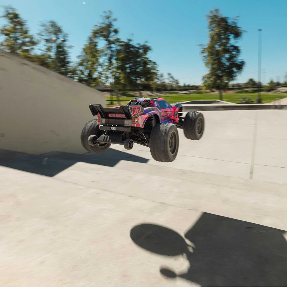 Arrma ARA4305V4T3 Vorteks V4 4X4 223S BLX Stadium Truck RTR Purple - Image 22