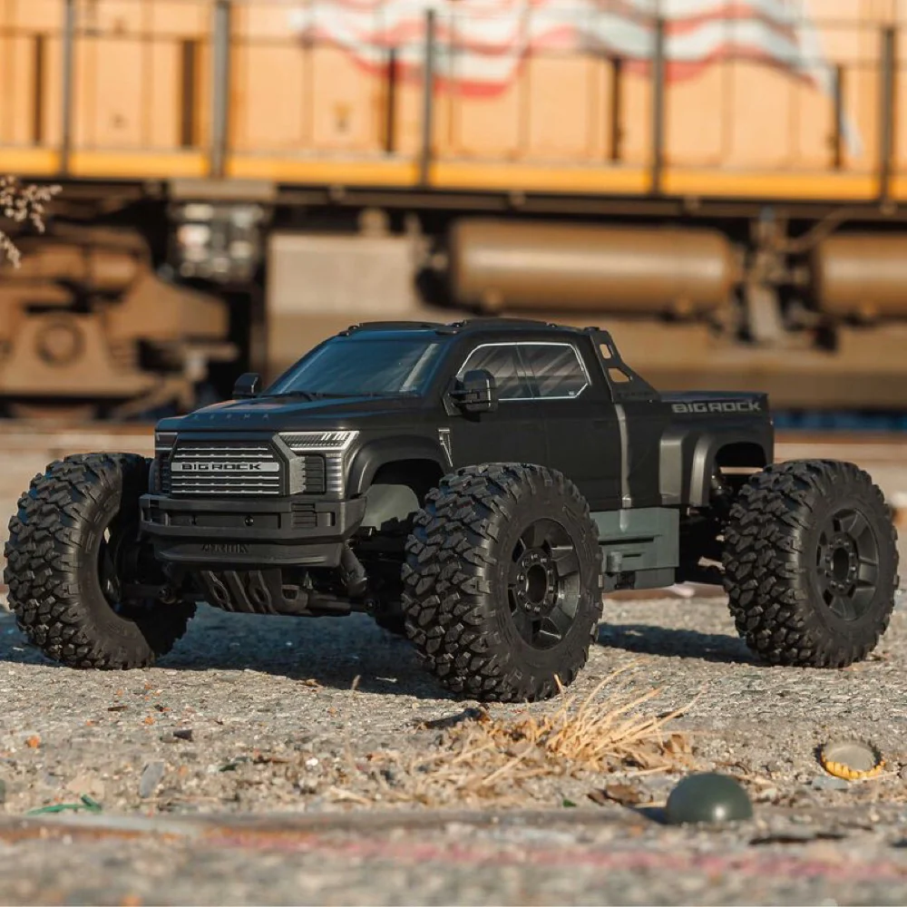 Arrma Big Rock Crew Cab V4 4X4 223S BLX RC Monster Truck (Black) ARA4312V4T1 - Image 19