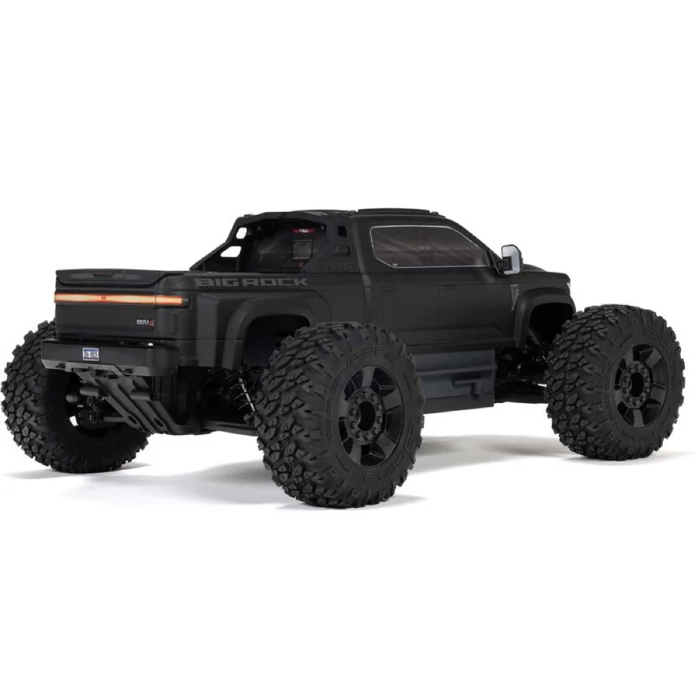 Arrma Big Rock Crew Cab V4 4X4 223S BLX RC Monster Truck (Black) ARA4312V4T1 - Image 3