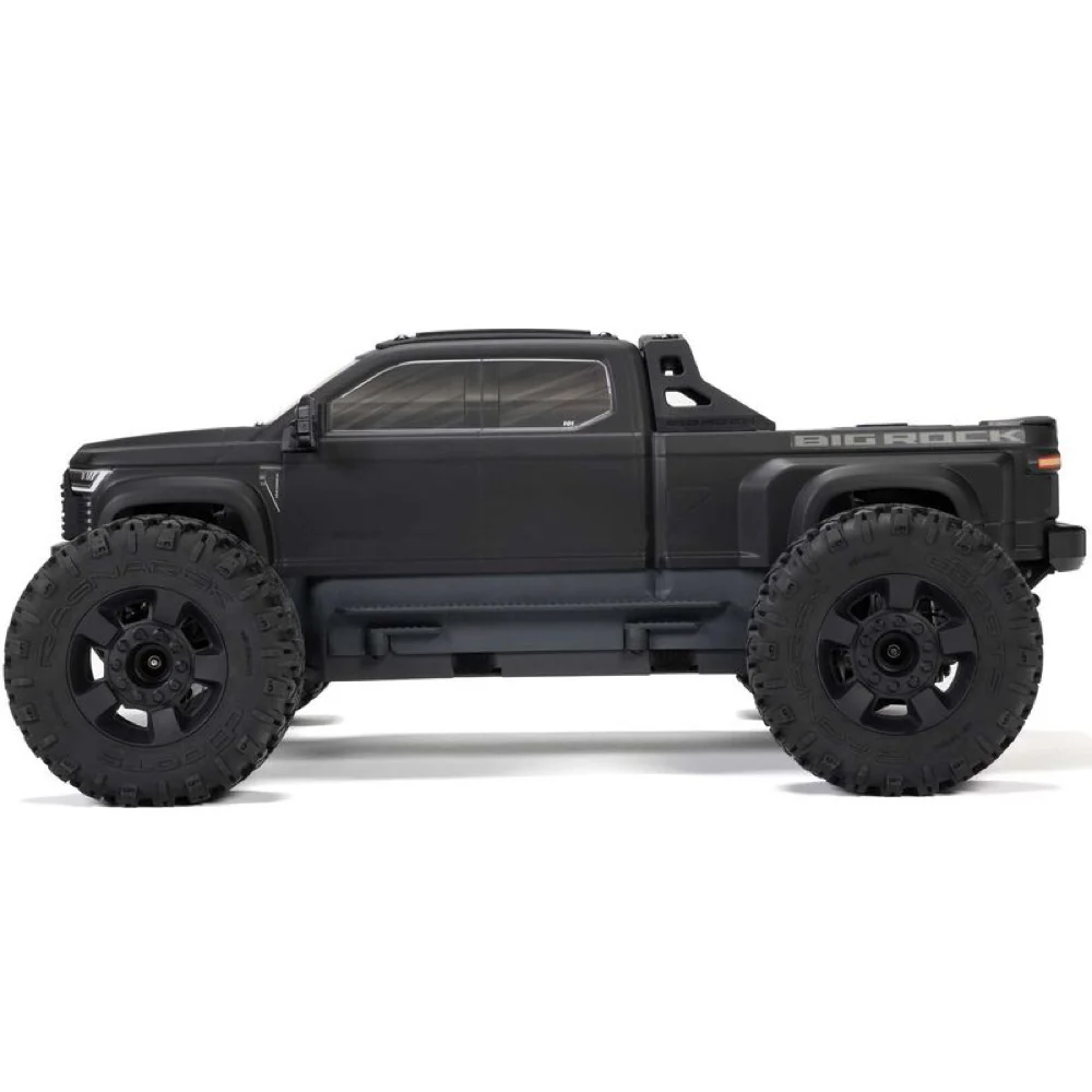 Arrma Big Rock Crew Cab V4 4X4 223S BLX RC Monster Truck (Black) ARA4312V4T1 - Image 5