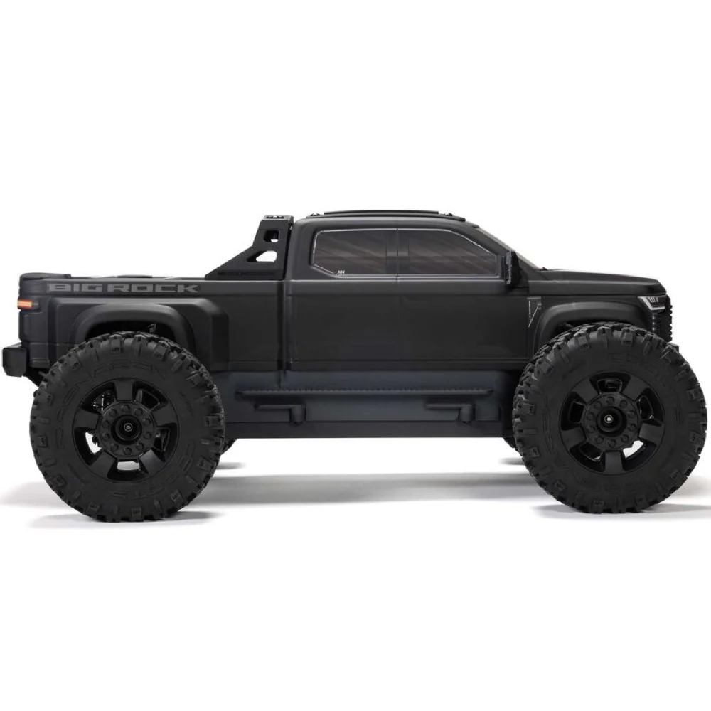Arrma Big Rock Crew Cab V4 4X4 223S BLX RC Monster Truck (Black) ARA4312V4T1 - Image 6