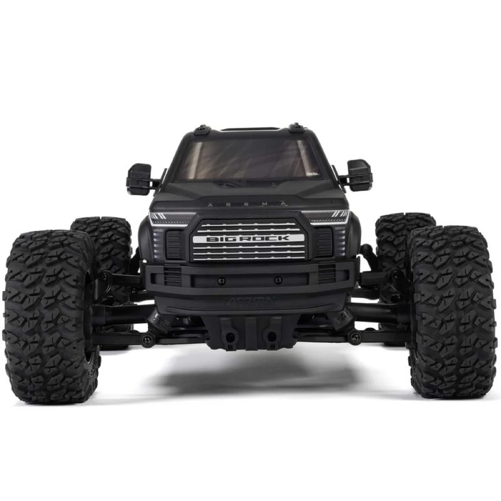 Arrma Big Rock Crew Cab V4 4X4 223S BLX RC Monster Truck (Black) ARA4312V4T1 - Image 7