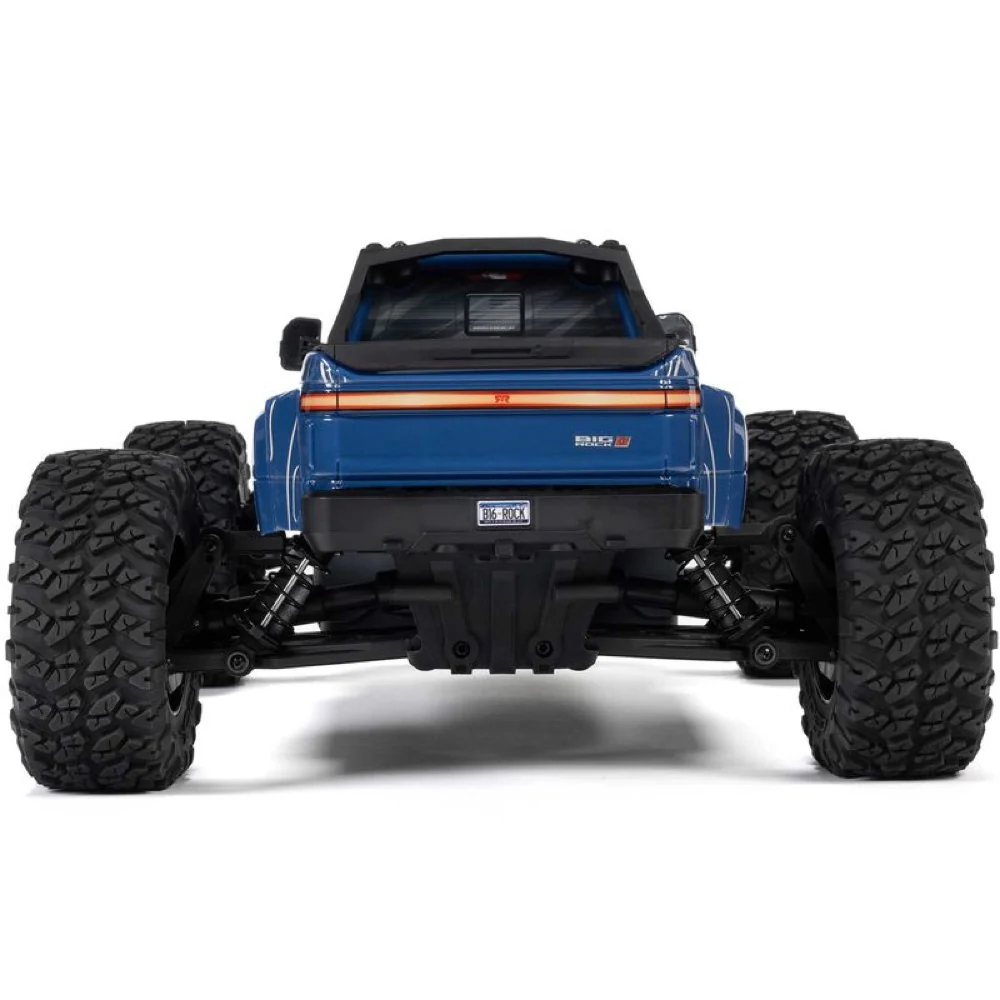 Arrma Big Rock Crew Cab V4 4X4 223S BLX RC Monster Truck (Blue) ARA4312V4T3 - Image 4
