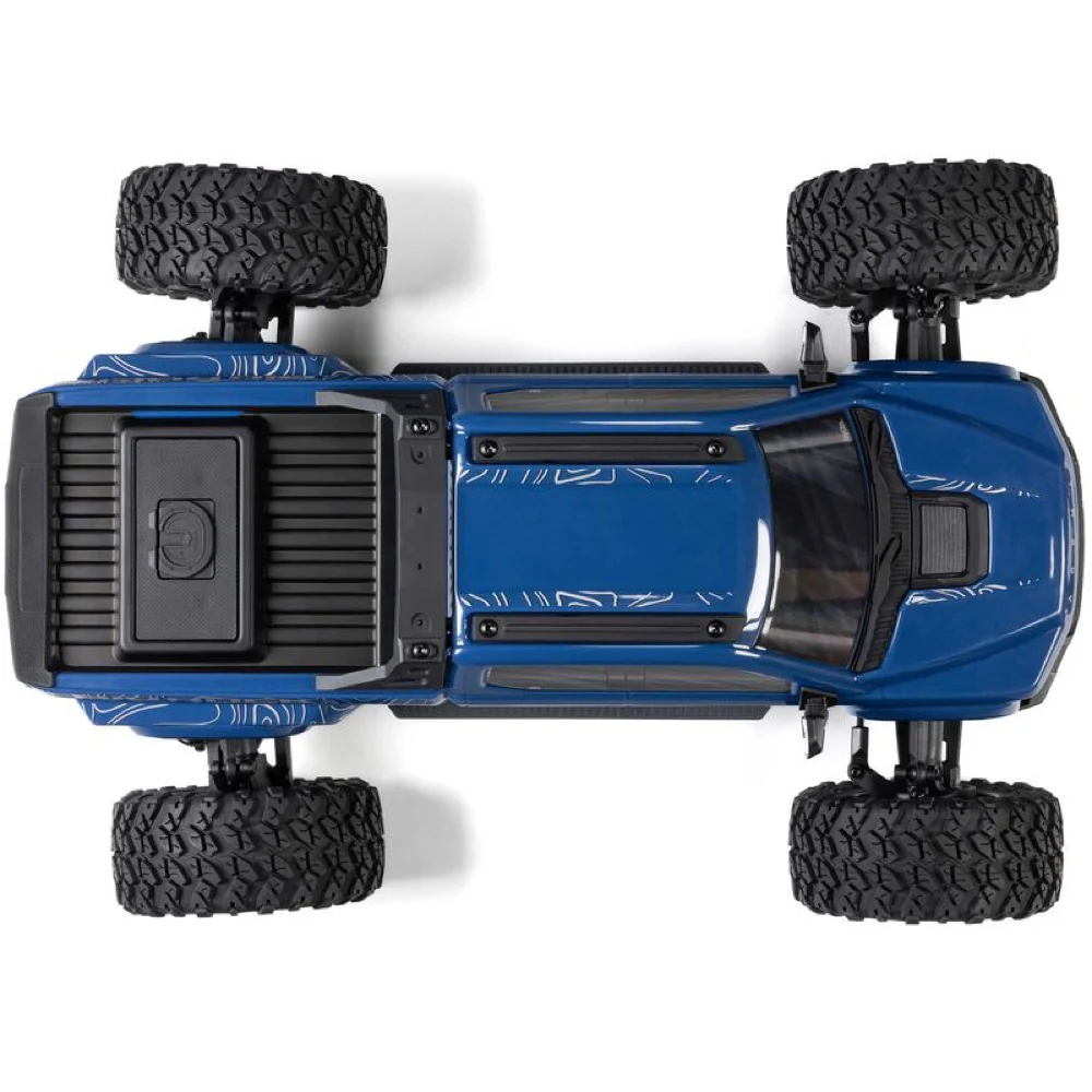 Arrma Big Rock Crew Cab V4 4X4 223S BLX RC Monster Truck (Blue) ARA4312V4T3 - Image 5