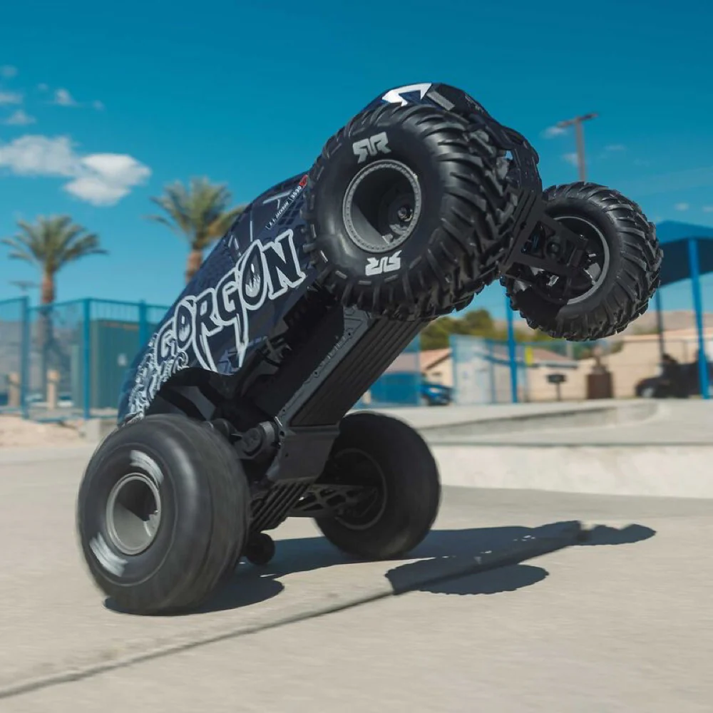 Arrma Gorgon 223S 1/10 2WD Monster Truck Blue/Black - Image 25