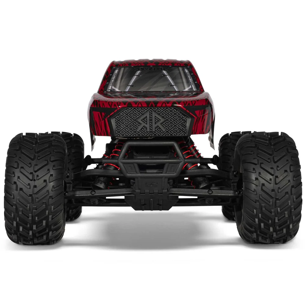 Arrma Gorgon 223S 1/10 2WD Monster Truck Red/Black - Image 6
