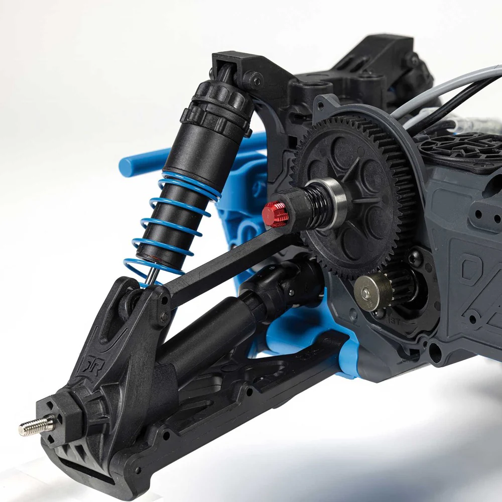Arrma Gorgon MEGA 550 2wd RC Monster Truck Blue ARA3230ST5 - Image 13