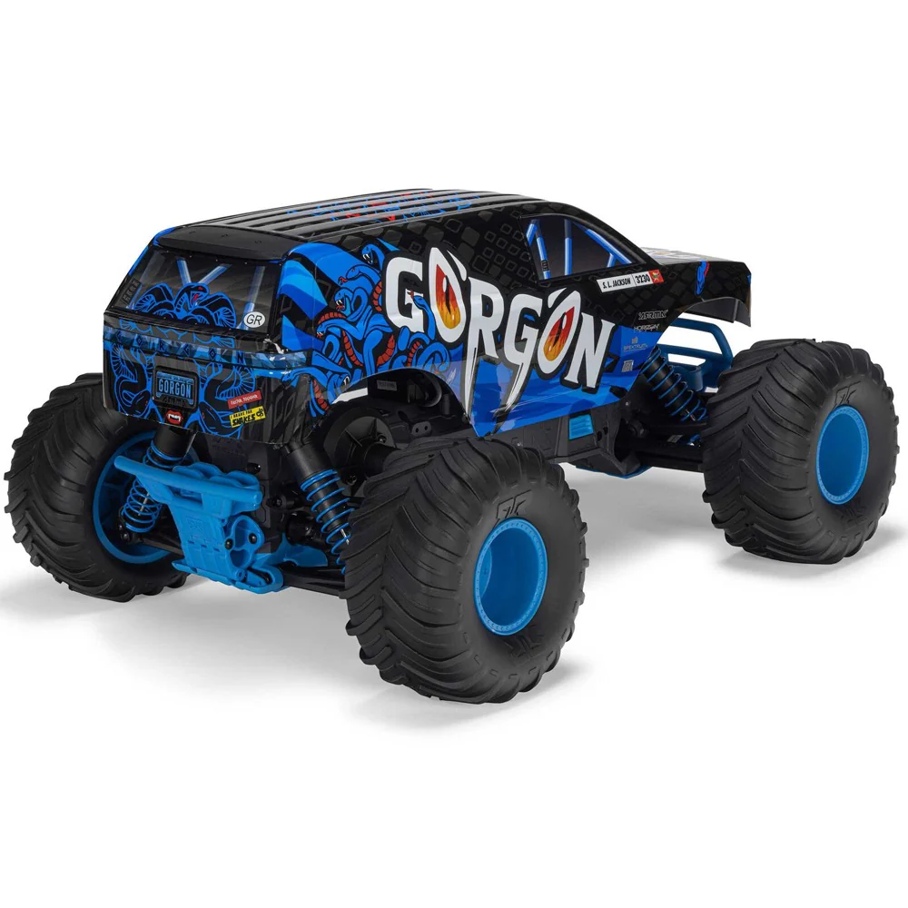 Arrma Gorgon MEGA 550 2wd RC Monster Truck Blue ARA3230ST5 - Image 2