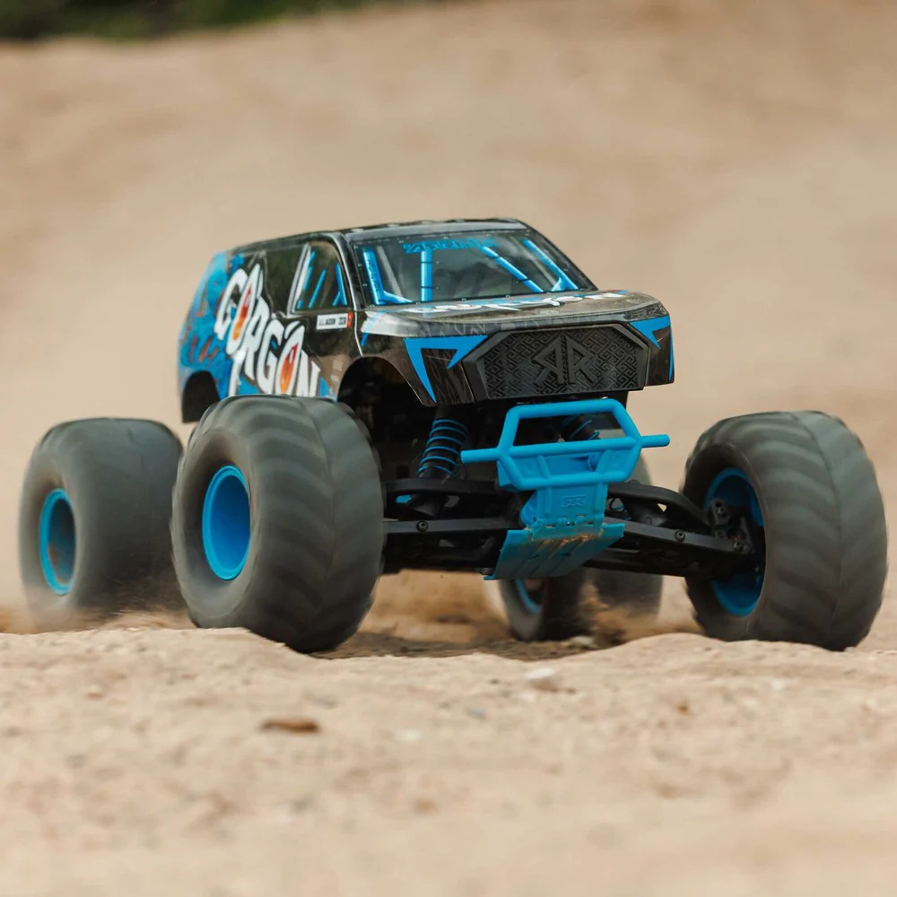 Arrma Gorgon MEGA 550 2wd RC Monster Truck Blue ARA3230ST5 - Image 23