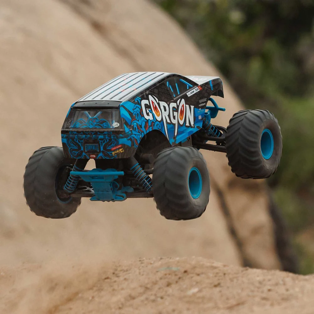 Arrma Gorgon MEGA 550 2wd RC Monster Truck Blue ARA3230ST5 - Image 25