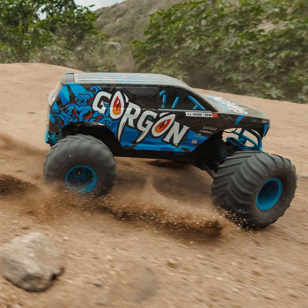 Arrma Gorgon MEGA 550 2wd RC Monster Truck Blue ARA3230ST5 - Image 26