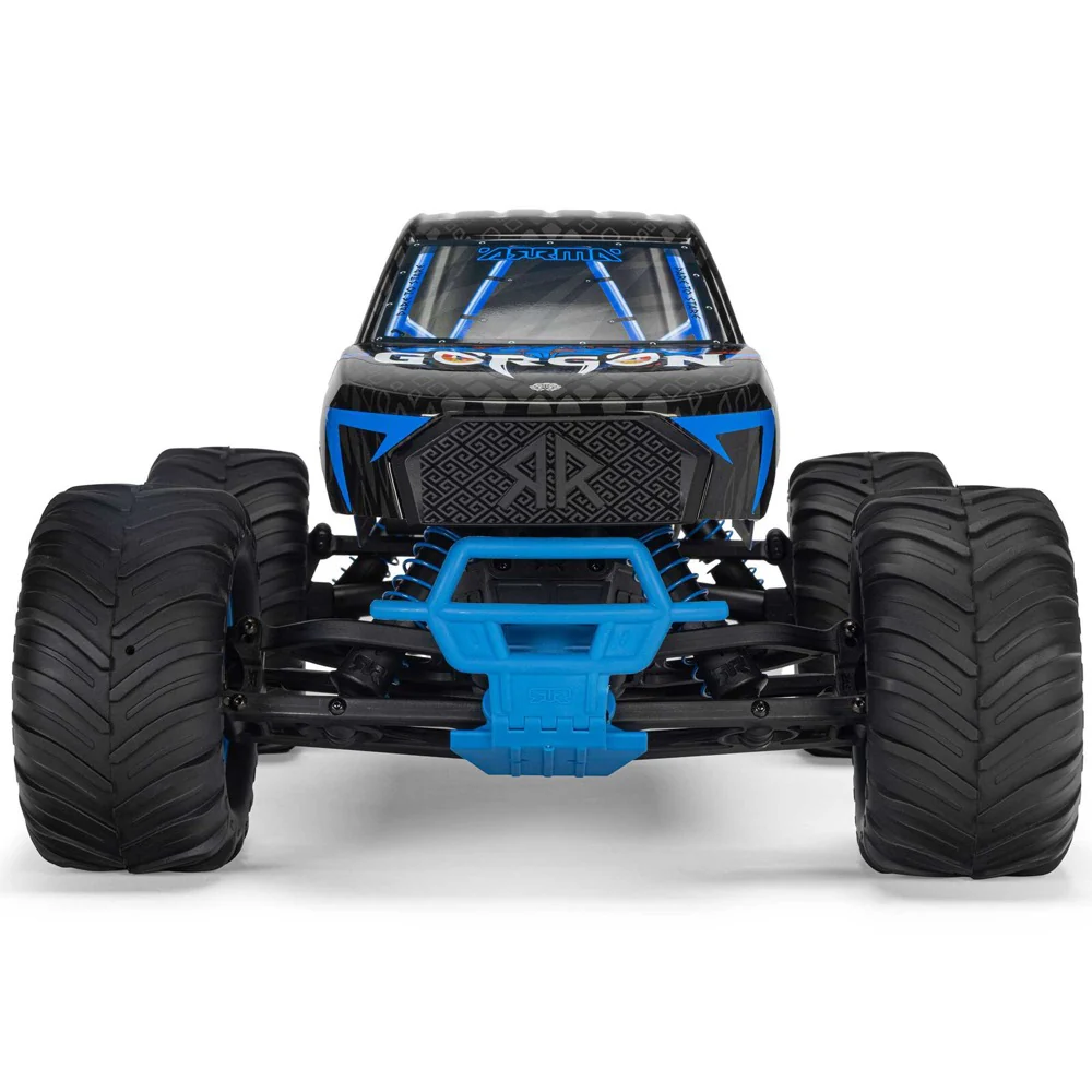 Arrma Gorgon MEGA 550 2wd RC Monster Truck Blue ARA3230ST5 - Image 4
