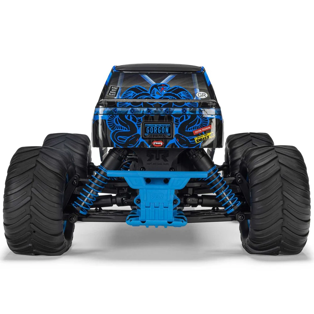Arrma Gorgon MEGA 550 2wd RC Monster Truck Blue ARA3230ST5 - Image 5