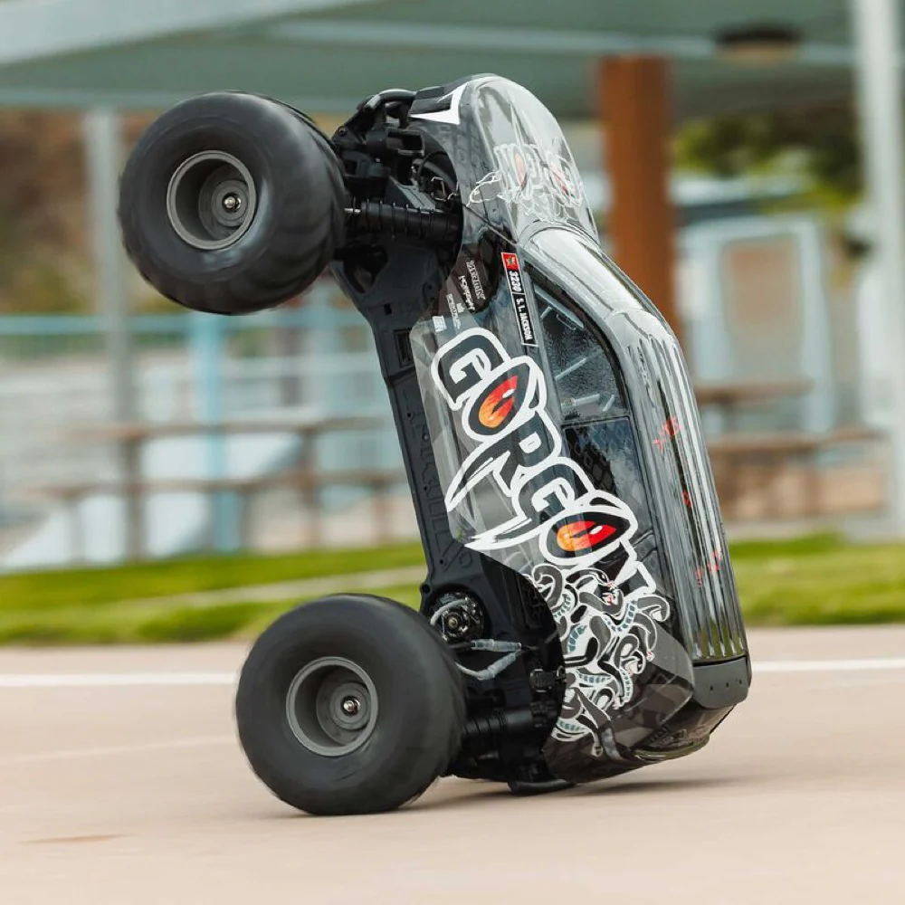 Arrma Gorgon MEGA 550 2wd RC Monster Truck Gunmetal ARA3230ST3 - Image 16