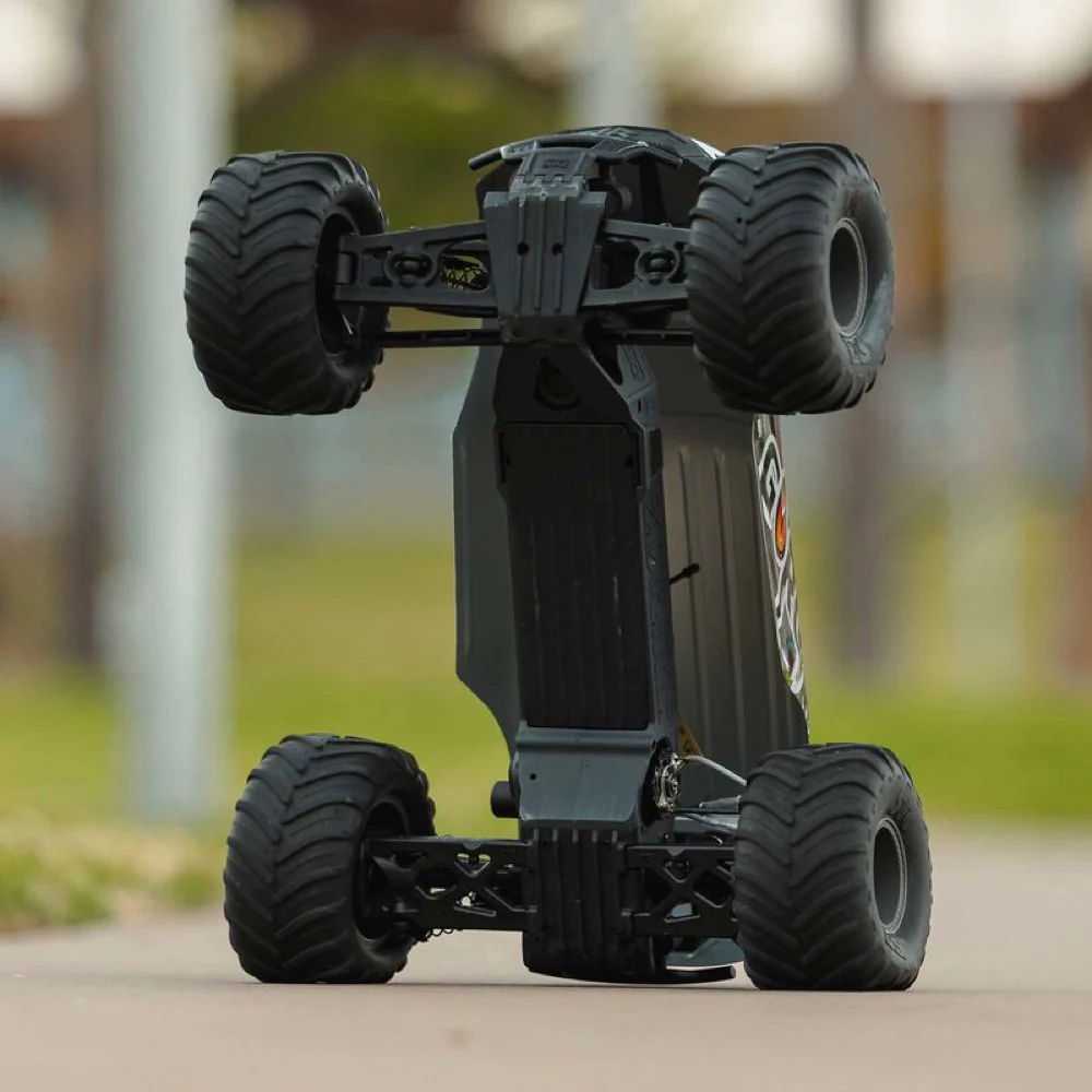 Arrma Gorgon MEGA 550 2wd RC Monster Truck Gunmetal ARA3230ST3 - Image 17