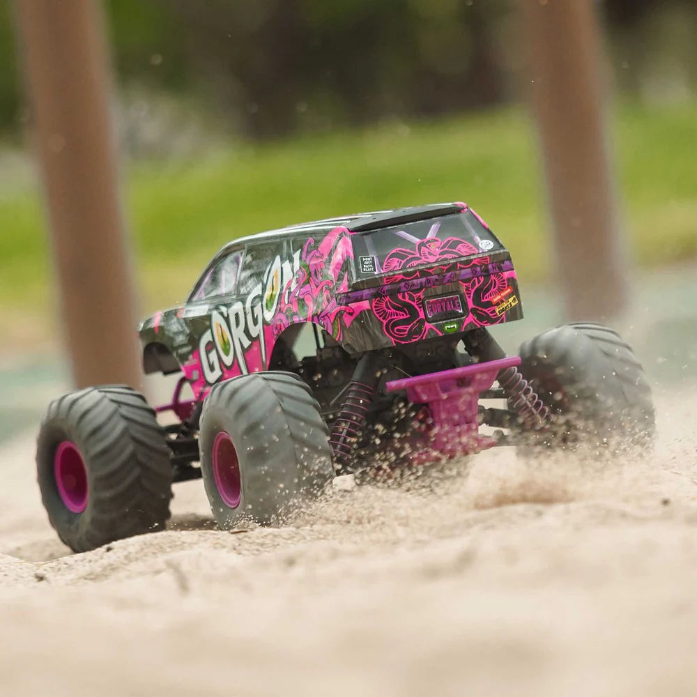 Arrma Gorgon MEGA 550 2wd RC Monster Truck Purple ARA3230ST4 - Image 17