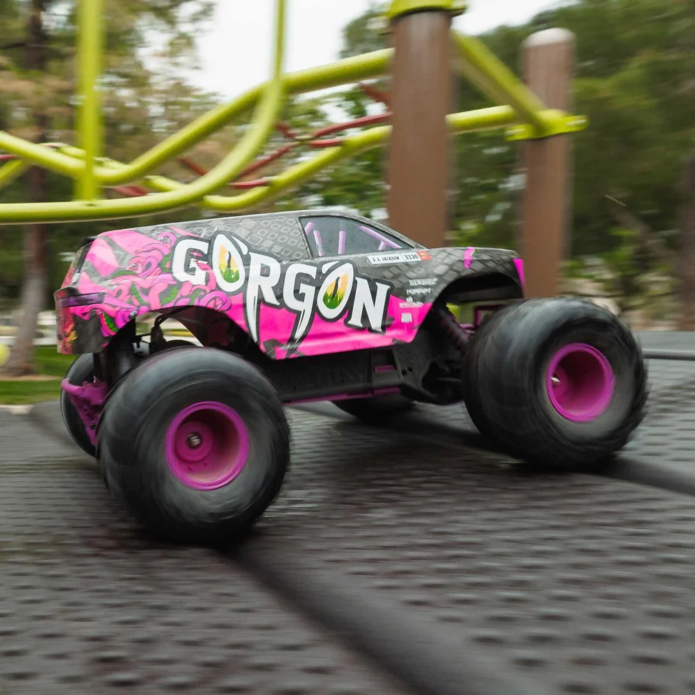 Arrma Gorgon MEGA 550 2wd RC Monster Truck Purple ARA3230ST4 - Image 19