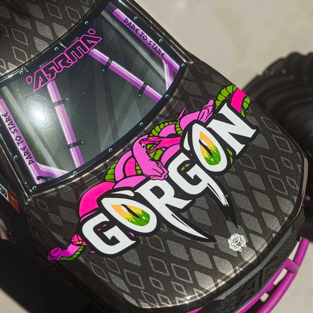 Arrma Gorgon MEGA 550 2wd RC Monster Truck Purple ARA3230ST4 - Image 20