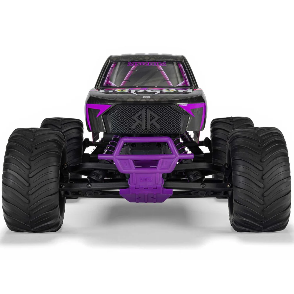 Arrma Gorgon MEGA 550 2wd RC Monster Truck Purple ARA3230ST4 - Image 4
