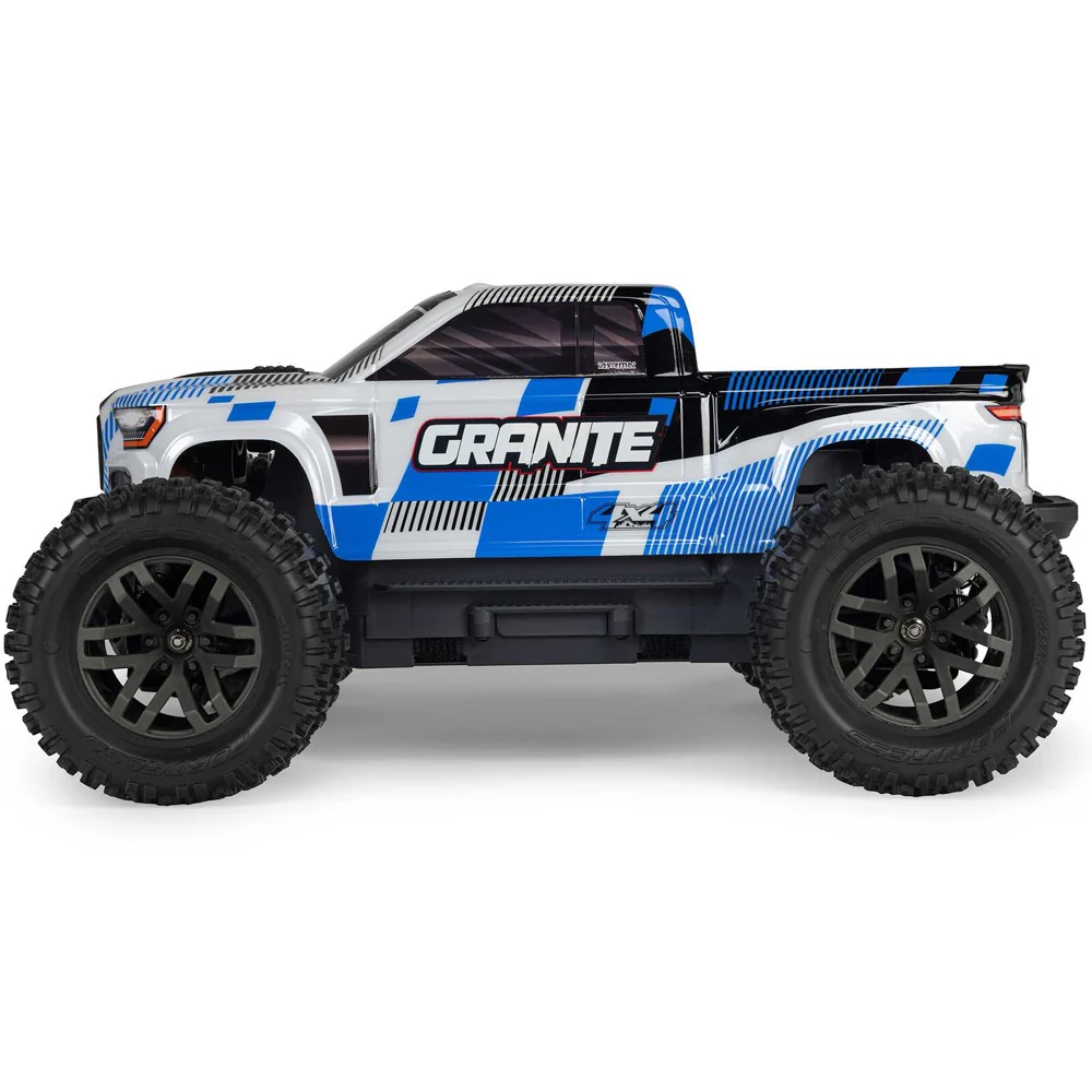 Arrma Granite MEGA 665 1/10 4X4 Brushed Monster Truck RTR (Blue) ARA4202V4T2 - Image 3
