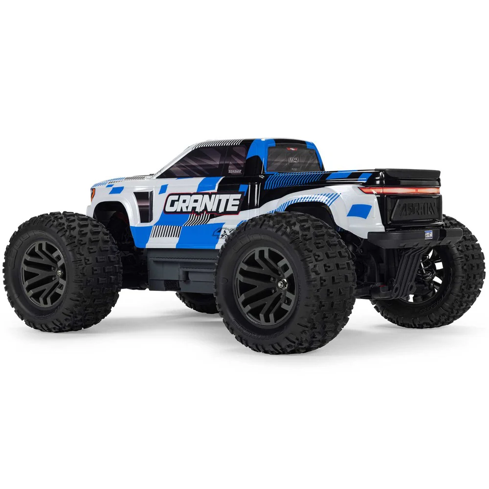 Arrma Granite MEGA 665 1/10 4X4 Brushed Monster Truck RTR (Blue) ARA4202V4T2 - Image 5