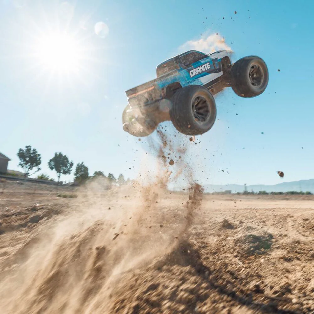 Arrma Granite V4 1/10 4X4 223S BLX RC Monster Truck (Blue) ARA4302V4T1 - Image 17