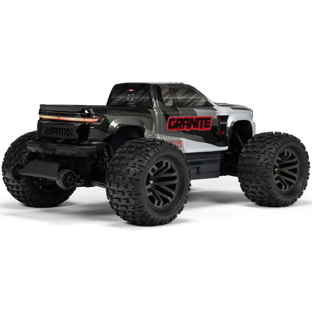 Arrma Granite V4 1/10 4X4 223S BLX RC Monster Truck (Gun Metal) ARA4302V4T3 - Image 3
