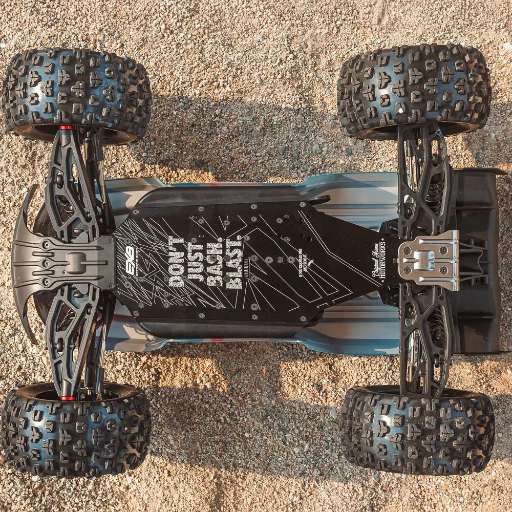 Arrma Kraton 6S BLX 4X4 1/8 Speed Monster Truck RTR Blue/Red ARA8608V6T4 - Image 17