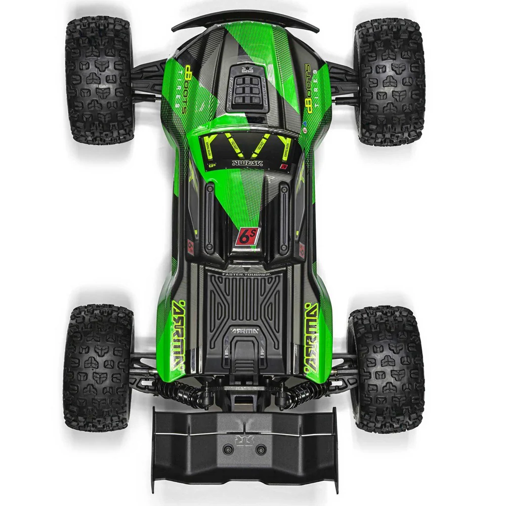 Arrma Kraton 6S BLX 4X4 1/8 Speed Monster Truck RTR Green/Black ARA8608V6T3 - Image 8
