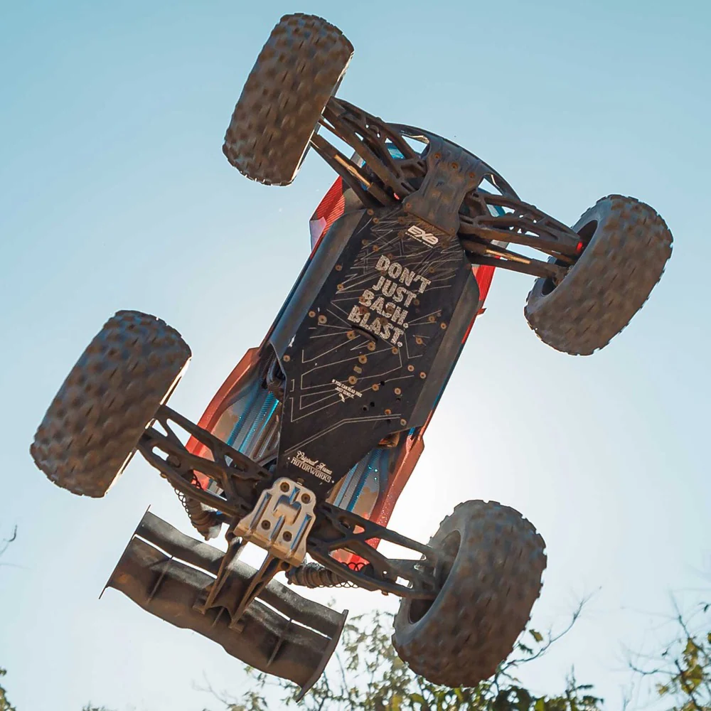 Arrma Kraton 6S BLX 4X4 1/8 Speed Monster Truck RTR Orange/Blue ARA8608V6T1 - Image 13