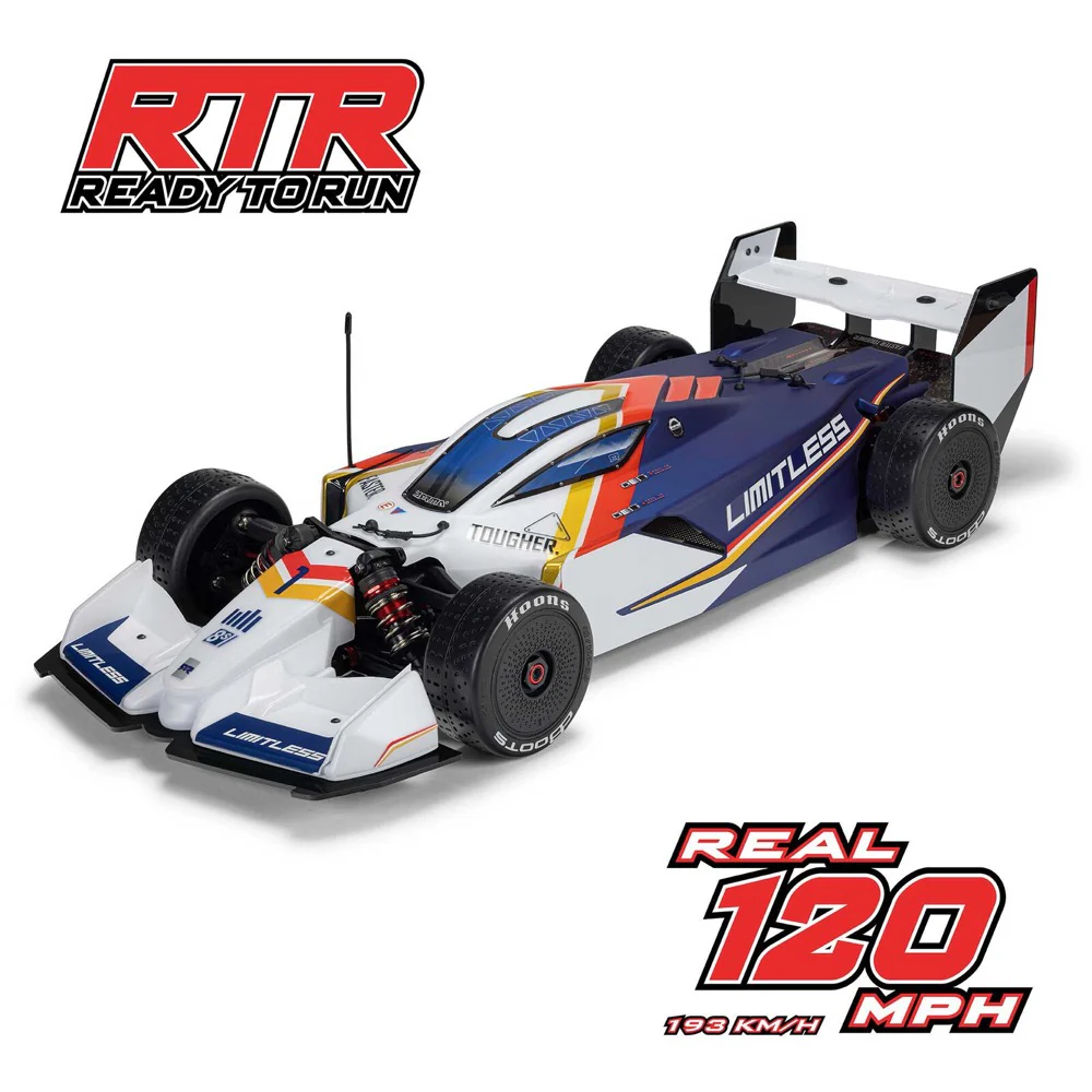 Arrma Limitless 120 8S BLX 4X4 Speed Machine with AVC White/Blue ARA7816T2 - Image 19