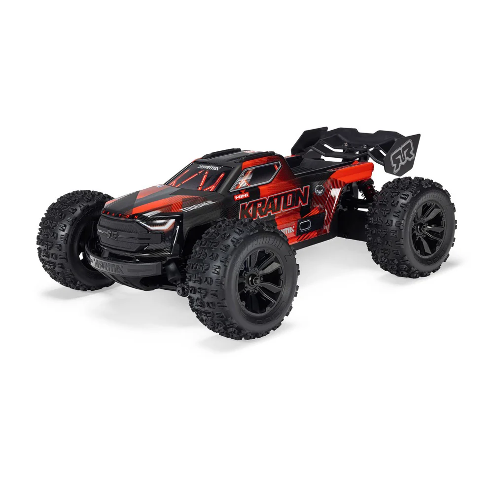 Arrma Mini Kraton 3S BLX 4X4 1/16 Speed Monster Truck (Red/Black) ARA2508T1