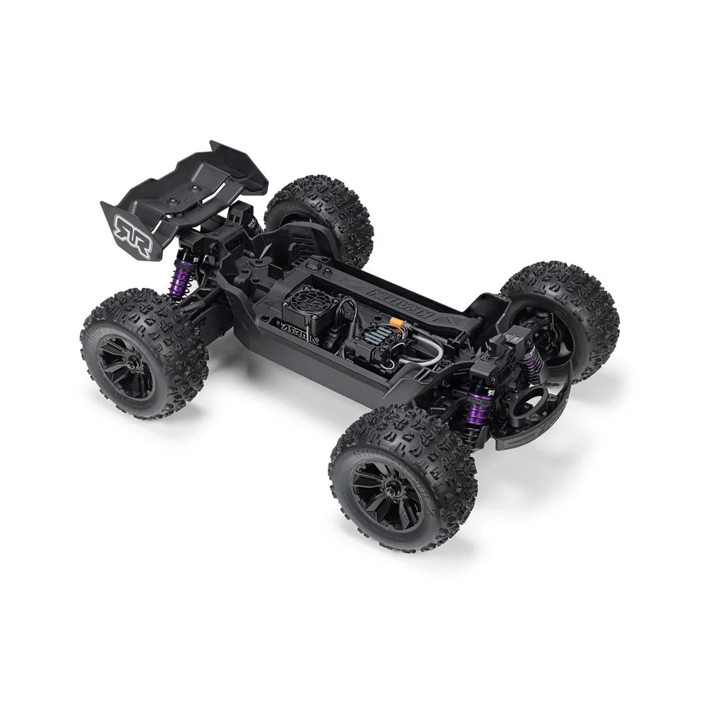 Arrma Mini Kraton 3S BLX 4X4 1/16 Speed Monster Truck (Teal/Pink) ARA2508ST2 - Image 17