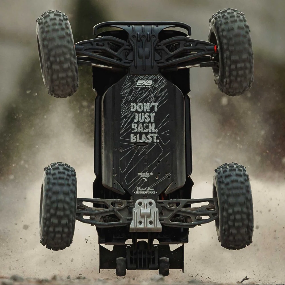 Arrma Notorious 6S BLX 4X4 1/8 Stunt Truck RTR Black ARA8611V6T1 - Image 19