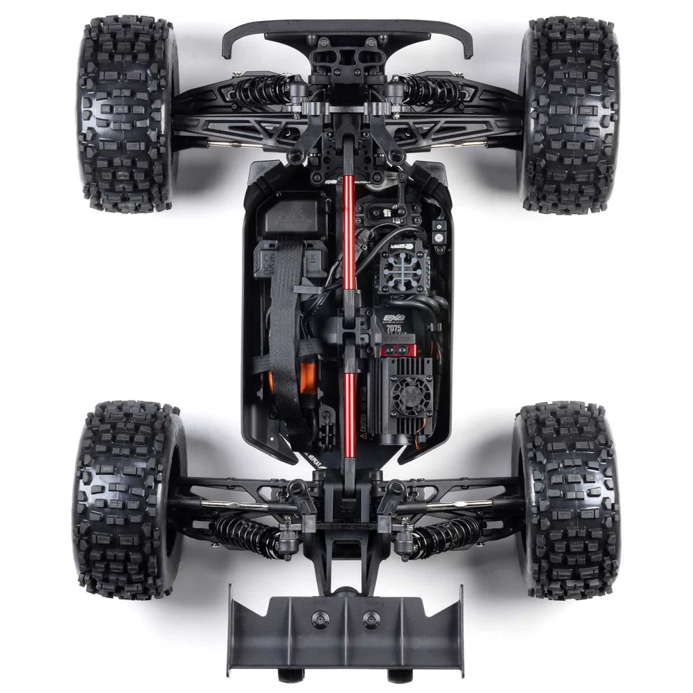 Arrma Notorious 6S BLX 4X4 1/8 Stunt Truck RTR Black ARA8611V6T1 - Image 8