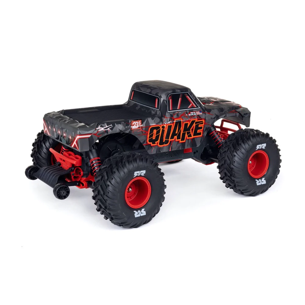 Arrma Quake 223S BLX DSC 1/10 2WD Monster Truck (Red) ARA3537T1 - Image 2