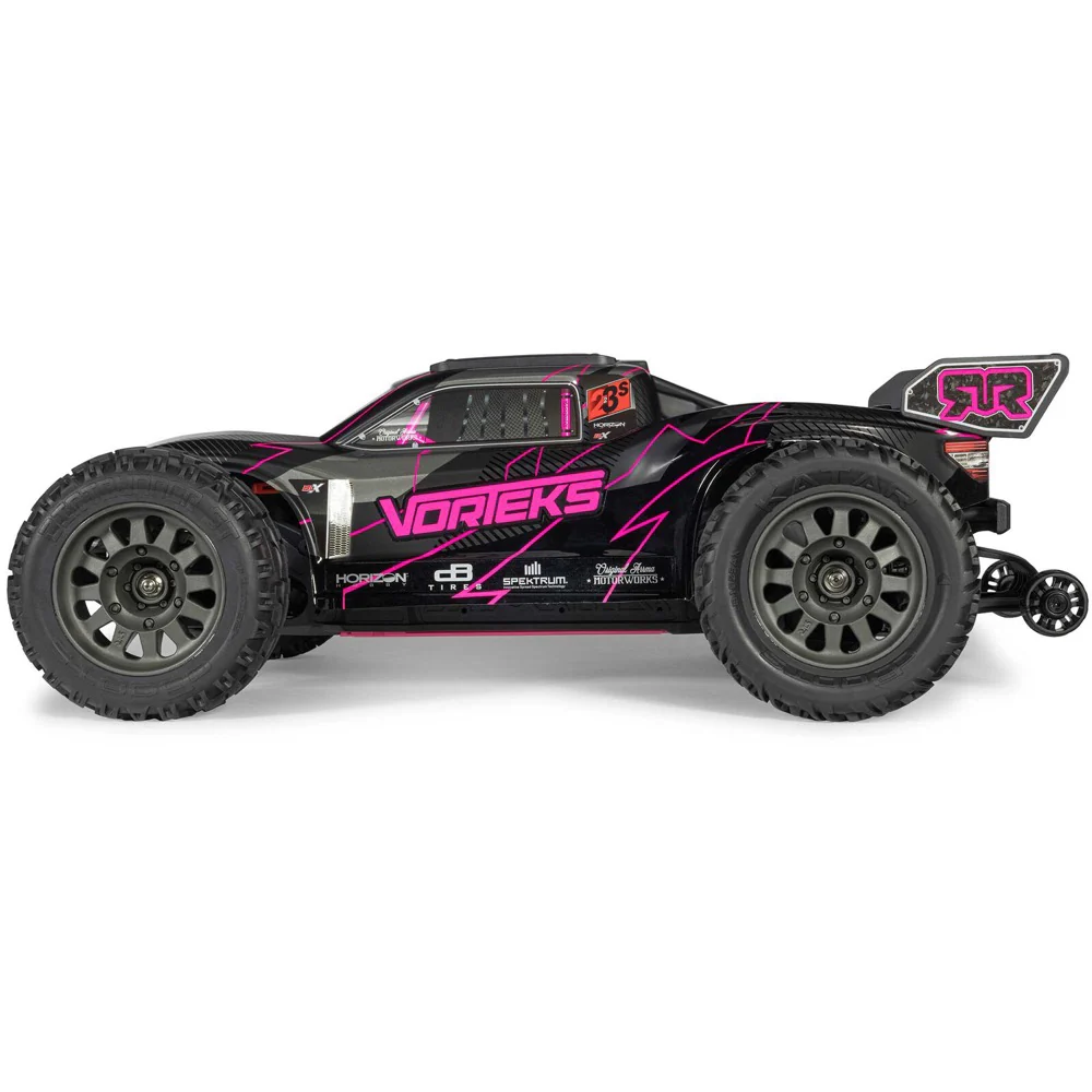 Arrma Vorteks 1/10 2wd 223S BLX Stadium Truck (Pink) ARA3505T3 - Image 2