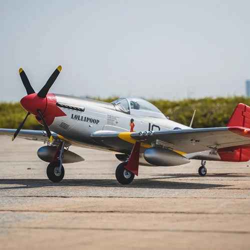 Arrows Hobby 029P-VEC 850mm P-51 PNP w/ Vector RC Aircraft - Image 12