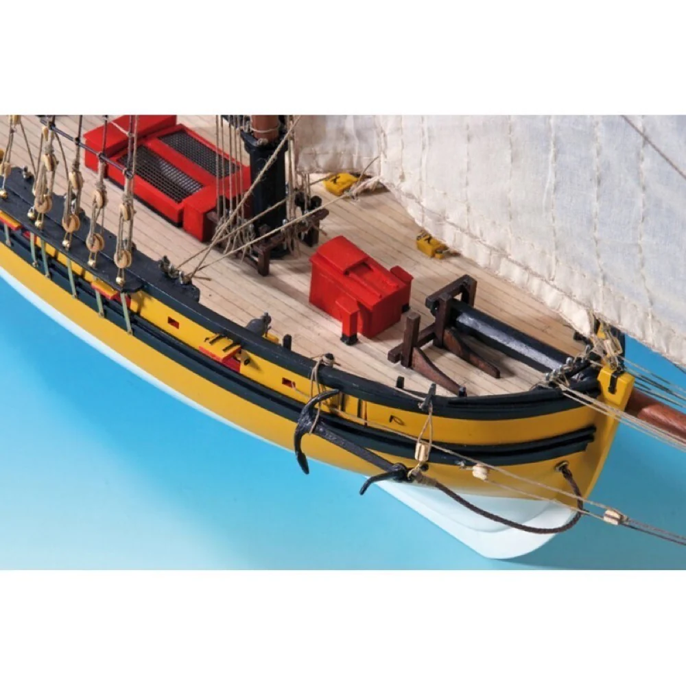 Artesania 22401 1/50 Le Renard French Cutter Wooden Ship Model - Image 5