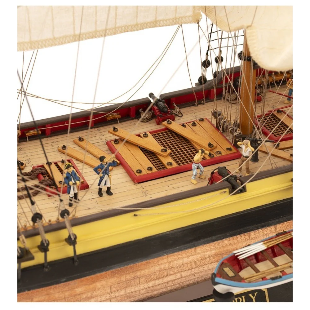 Artesania 22420 1/50 HMS Supply (First Fleet Brigantine) Wooden Ship Model Kit - Image 20