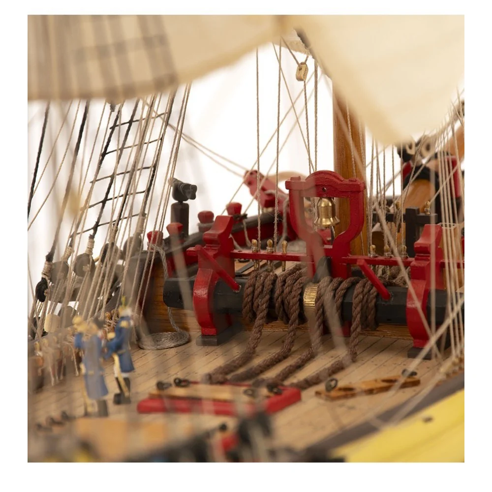 Artesania 22420 1/50 HMS Supply (First Fleet Brigantine) Wooden Ship Model Kit - Image 22