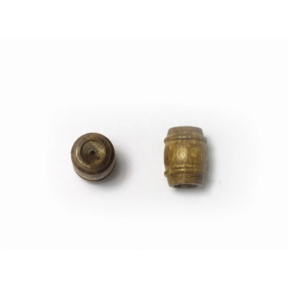 Artesania 8569 Barrel Walnut 8.0mm (4) Wooden Ship Accessory
