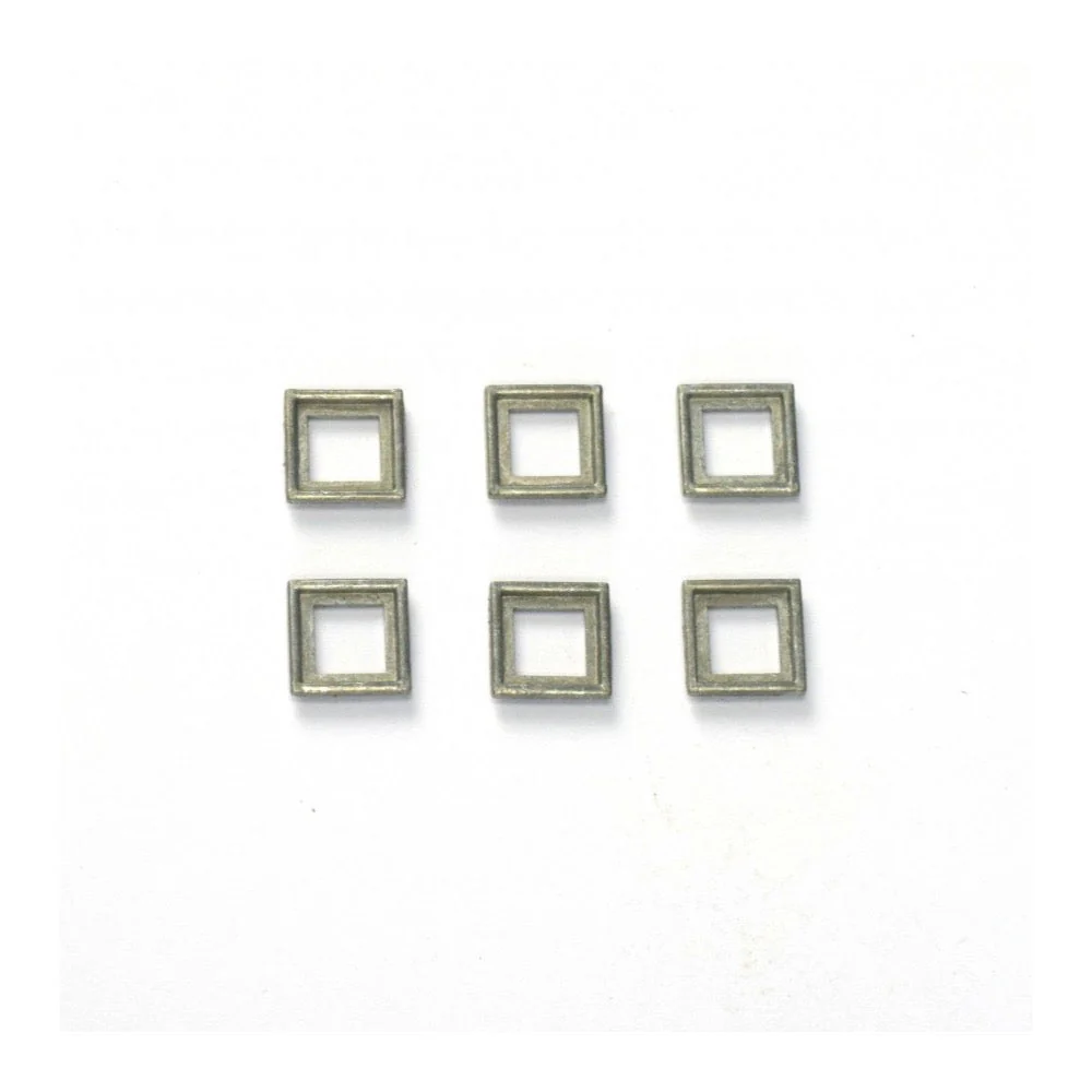 Artesania 8718 Window Frame 7.0 X 7.0mm (6) Wooden Ship Accessory