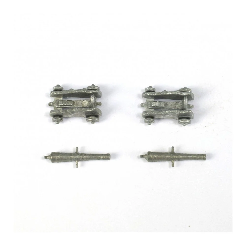 Artesania 8721 Cannon +Met Carriage 20.0mm (2) Wooden Ship Accessory - Image 2